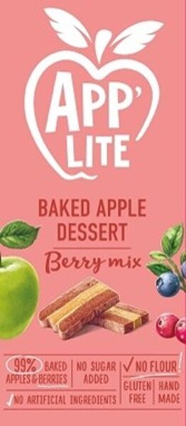 Ceptu ābolu deserts AppLite Ogu mix 50g