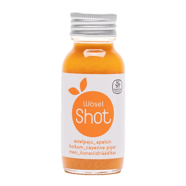 SHOTS smiltsērkšķu - apelsīnu 60ml